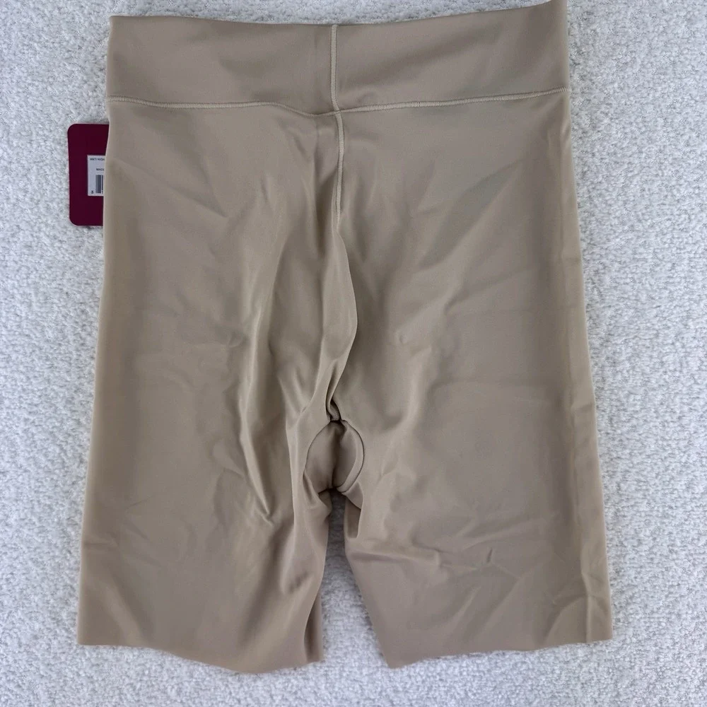 Anti X Proof High Waist Smoothing Slip Shorts Size Small Oatmeal Tan